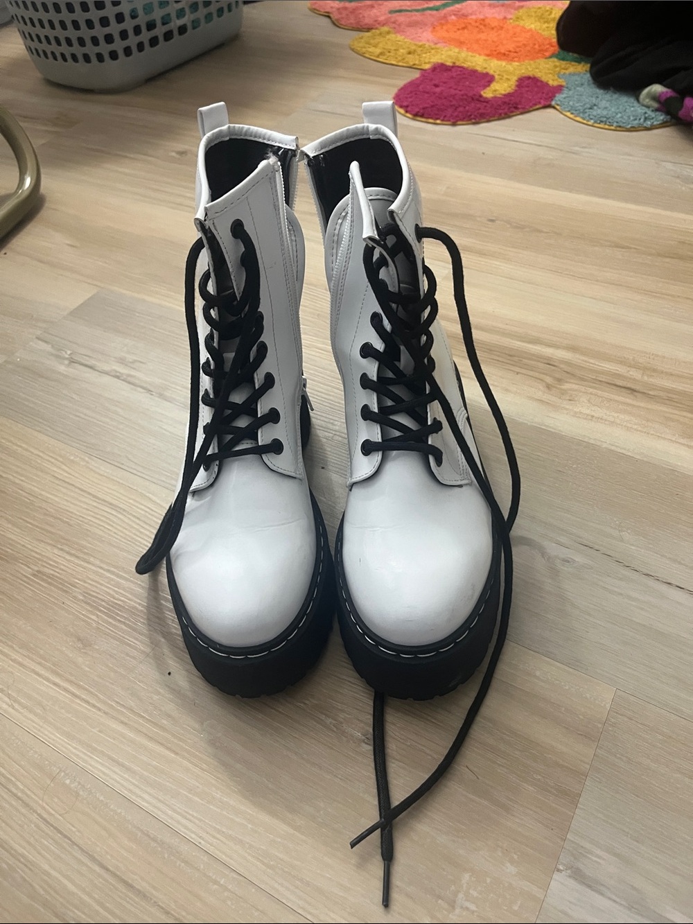 Steve Madden Combat Boots Size 9 Women’s